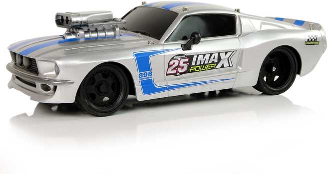 RC sportinis automobilis su pultu, 1:16, sidabrinis