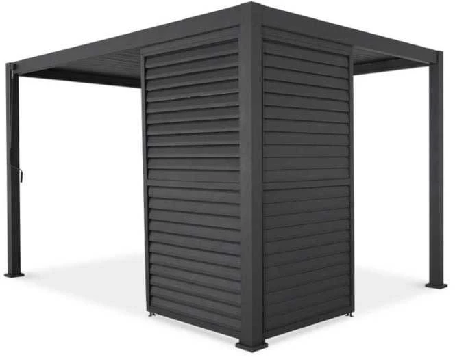 Reguliuojama žaliuzių panelė pavėsinei Pergola PREMIUM 3m, Anthracite (93 cm)