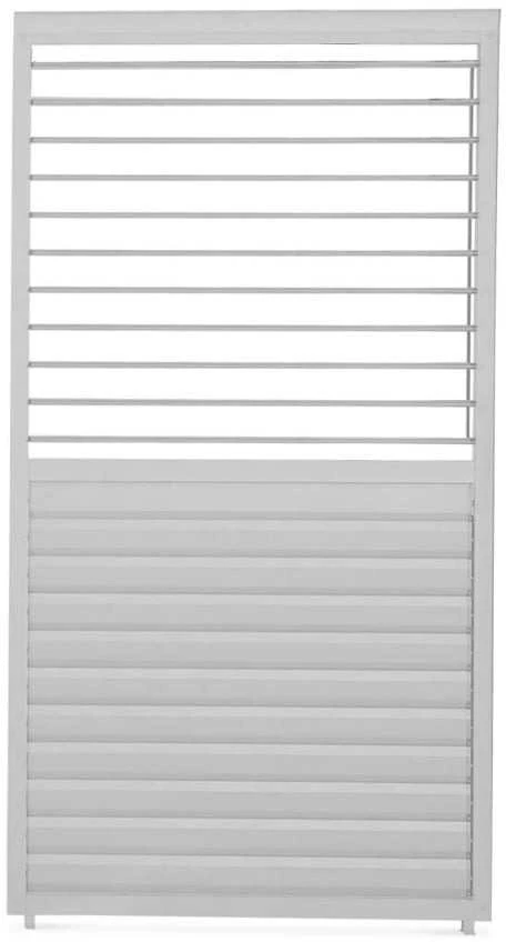 Reguliuojama žaliuzių panelė pavėsinei Pergola PREMIUM 4m, Baltas (123,5 cm)
