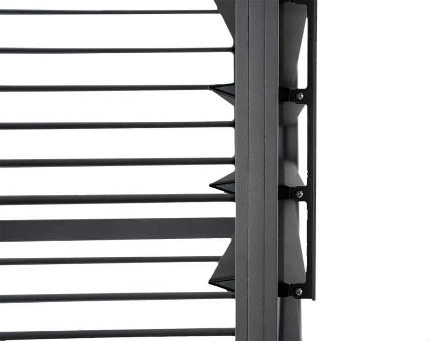Reguliuojama žaliuzių panelė pavėsinei Pergola PREMIUM 3m, Anthracite (93 cm)