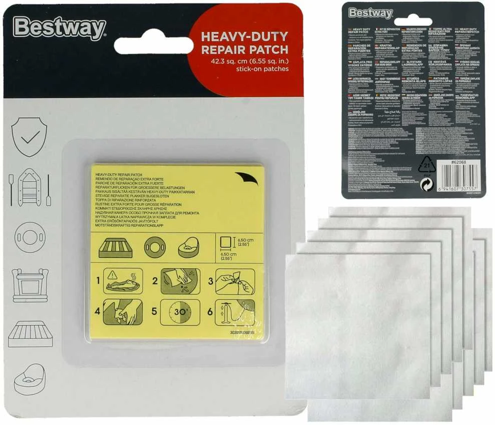 Remonto pleistrų rinkinys Bestway, 10vnt.