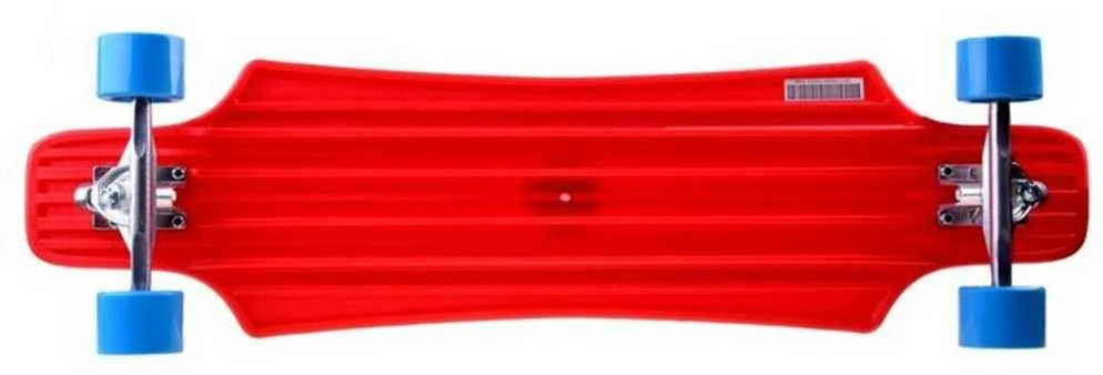 Riedlentė Longboard Hudora Cruiser Star, raudona