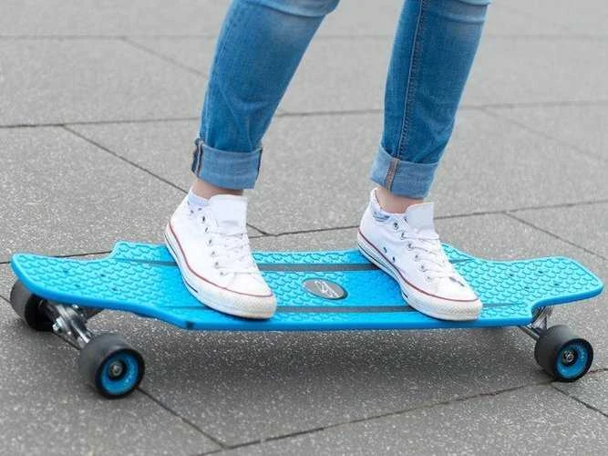 Riedlentė Longboard Hudora Cruiser Star, raudona