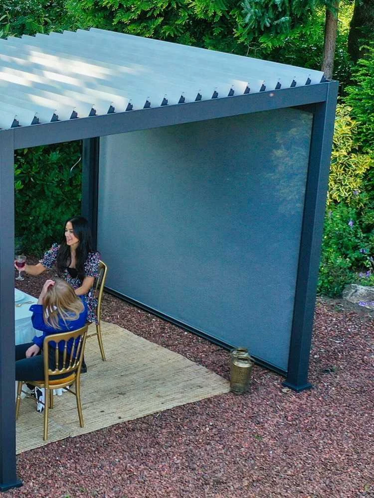 Roletas pavėsinei Pergola Premium Anthracite, 4m