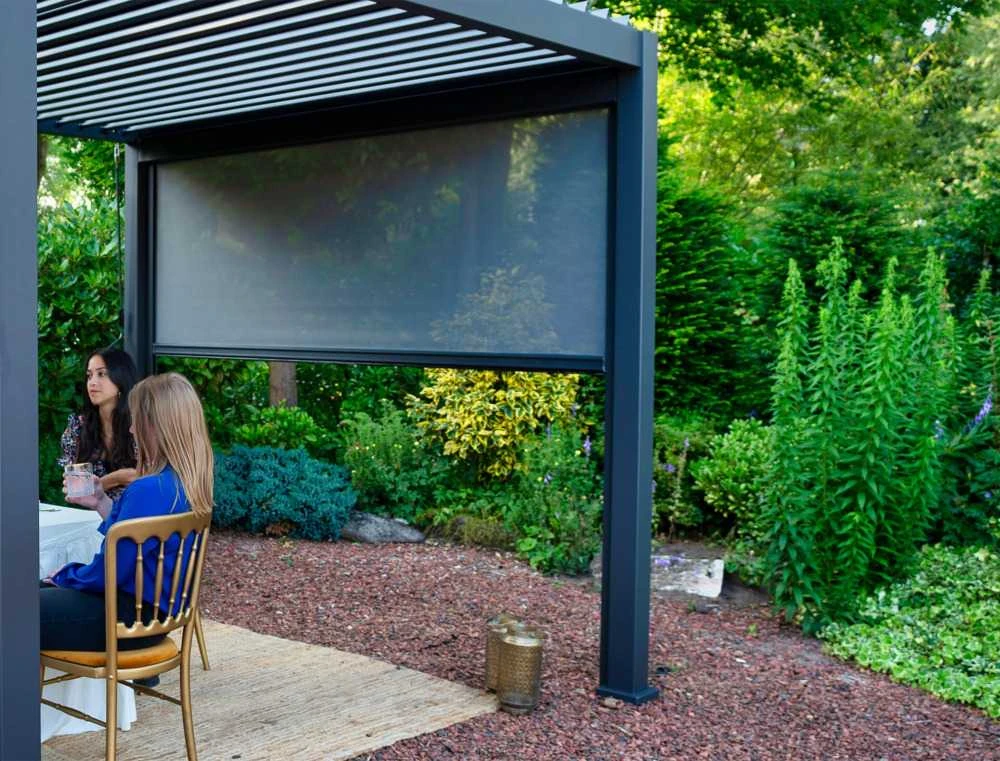 Roletas pavėsinei Pergola Premium Anthracite, 3m