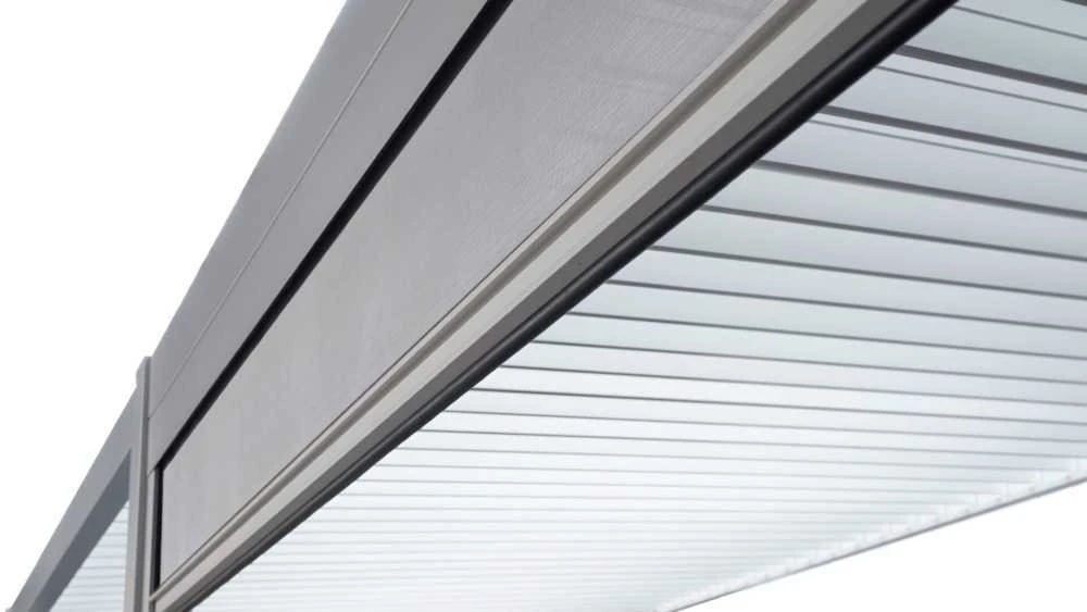 Roletas pavėsinei Pergola Premium Baltas, 4m