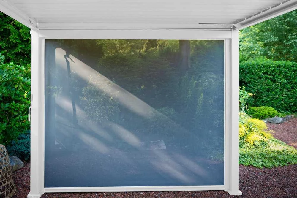 Roletas pavėsinei Pergola Premium Baltas, 3m