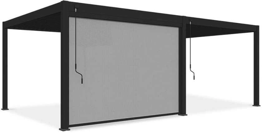 Roletas pavėsinėms Pergola ELEGANCE/DELUXE/FUSION 3.6 m, Anthracite (339.9 cm)
