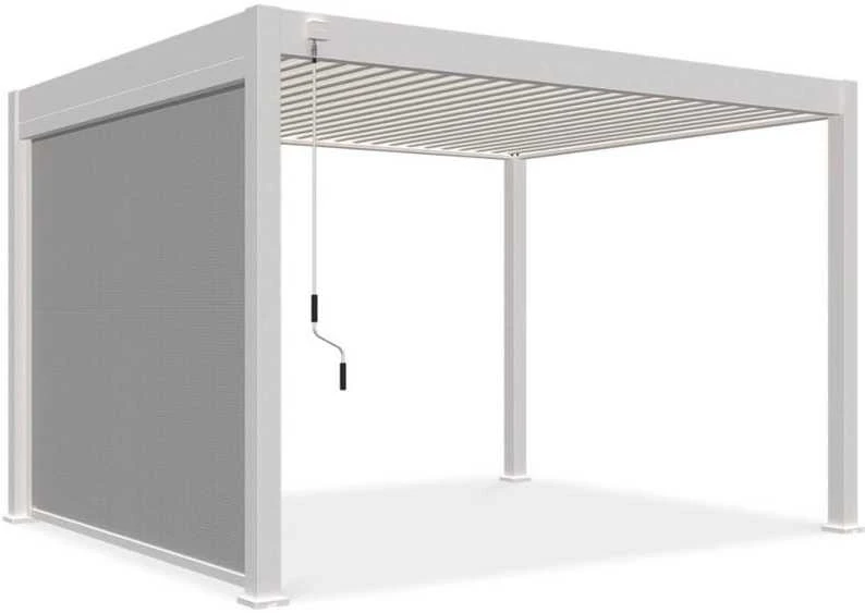 Roletas pavėsinėms Pergola ELEGANCE/DELUXE/FUSION 3 m, Baltas