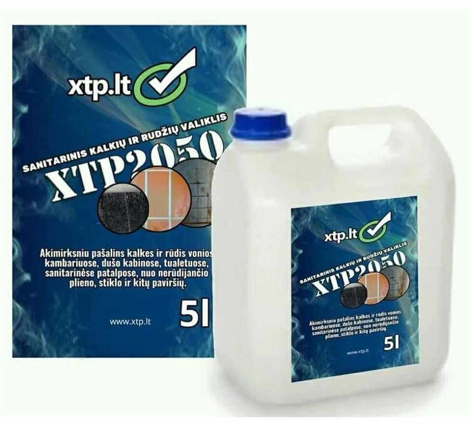Sanitarinis kalkių ir rudžių valiklis XTP 2050, 5l