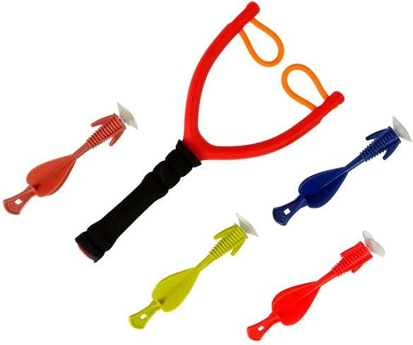 Šaudyklė timpa SLINGSHOT su strėlytėmis