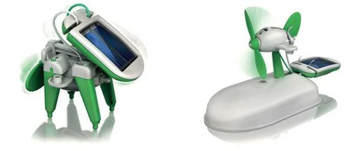 Saulės roboto rinkinys 6in1