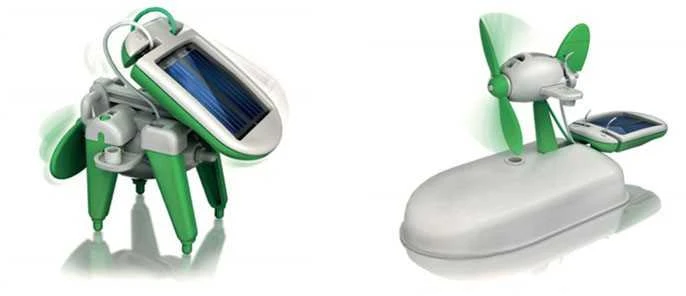Saulės roboto rinkinys 6in1