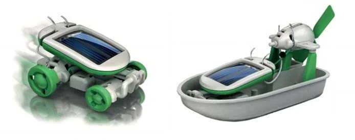 Saulės roboto rinkinys 6in1