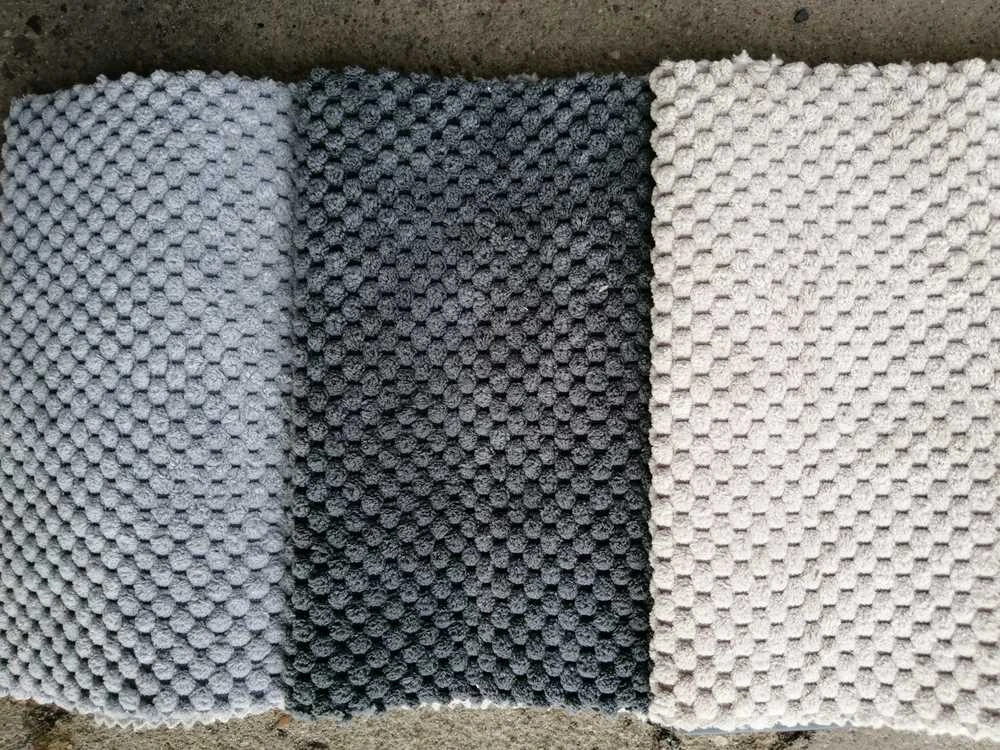 Sėdmaišis su pufu Mega Dot Velour XL, 90x120 cm, tamsiai pilkas