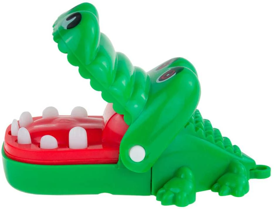 Šeimyninis mini žaidimas "Krokodilo skaudantis dantukas"