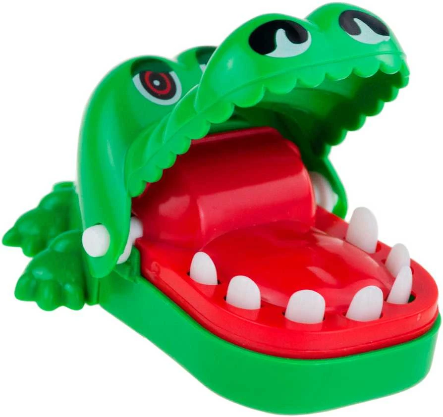 Šeimyninis mini žaidimas "Krokodilo skaudantis dantukas"