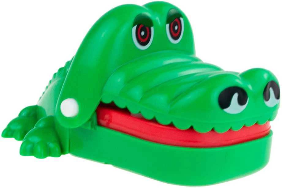 Šeimyninis mini žaidimas "Krokodilo skaudantis dantukas"