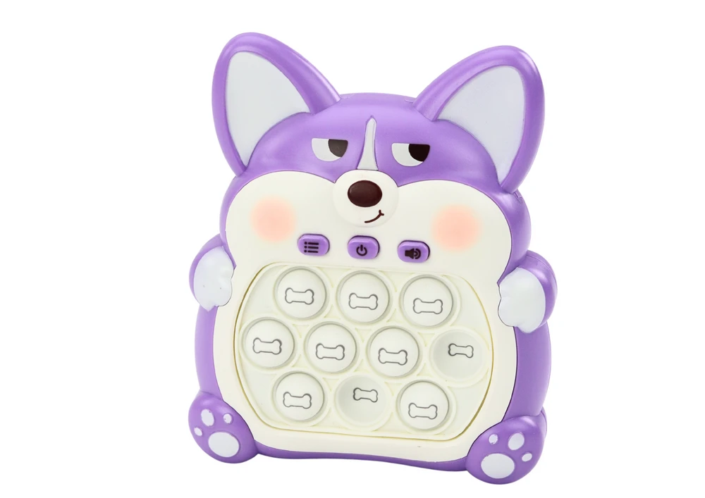 Sensorinis žaidimas Fox Pop It, violetinis