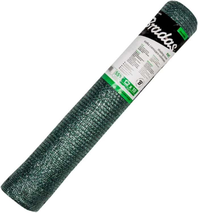 Šešėlinis tinklas 55%, 60 g/m², 1x50 m