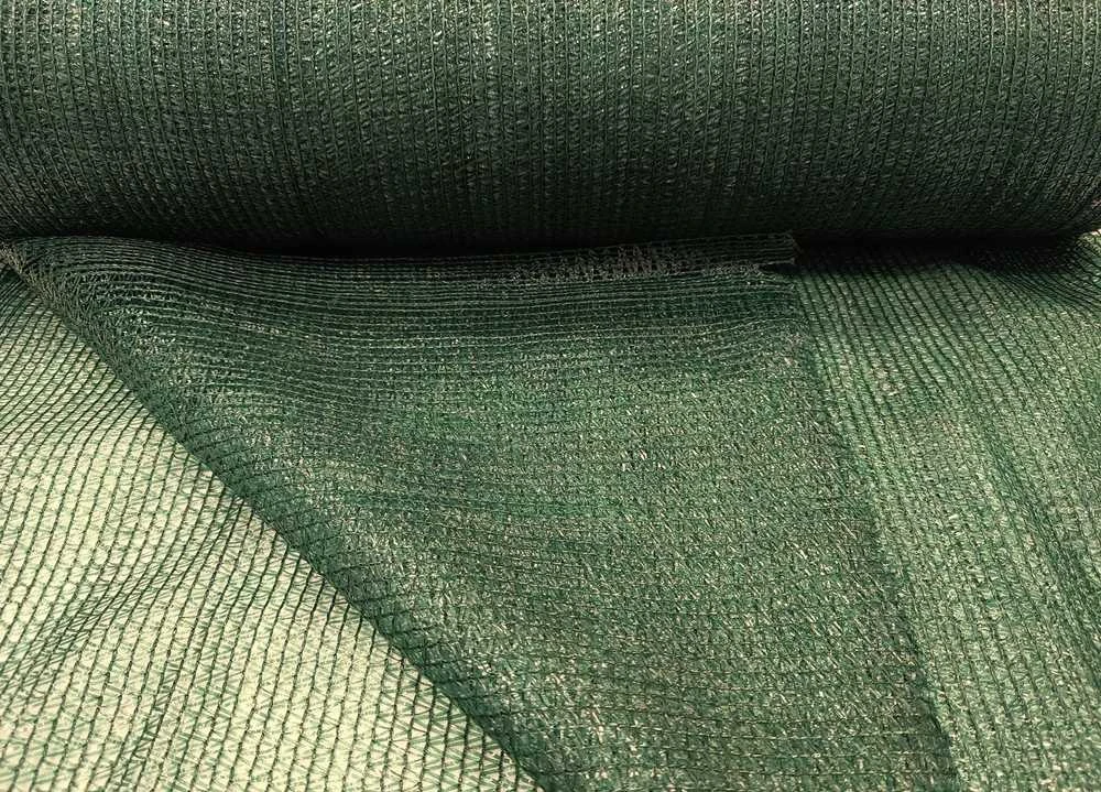 Šešėlinis tinklas, 62 g/m2, 1.5x50 m, tamsiai žalias
