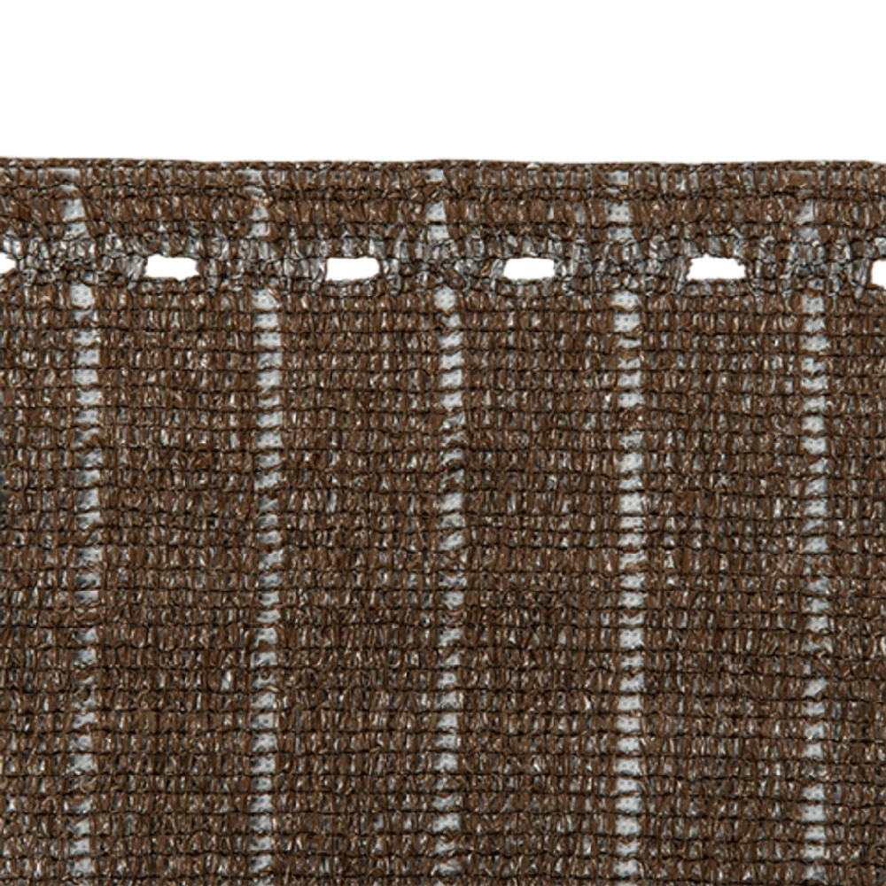 Šešėlinis tinklas 90%, (2x115 g) 1x50 m, pilkai-rudas