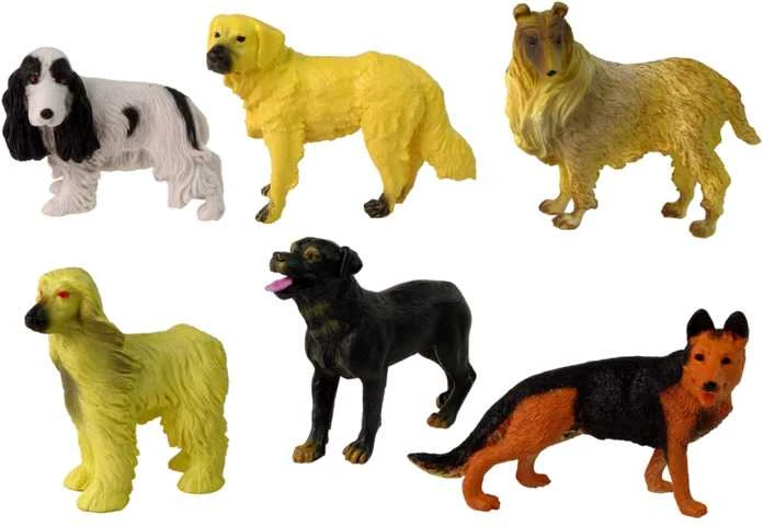 Šešių figūrėlių rinkinys Šunys