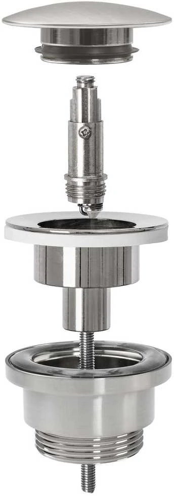 Sifonas REA su Klik-klak dangteliu praustuvams universalus, Brushed Nickel