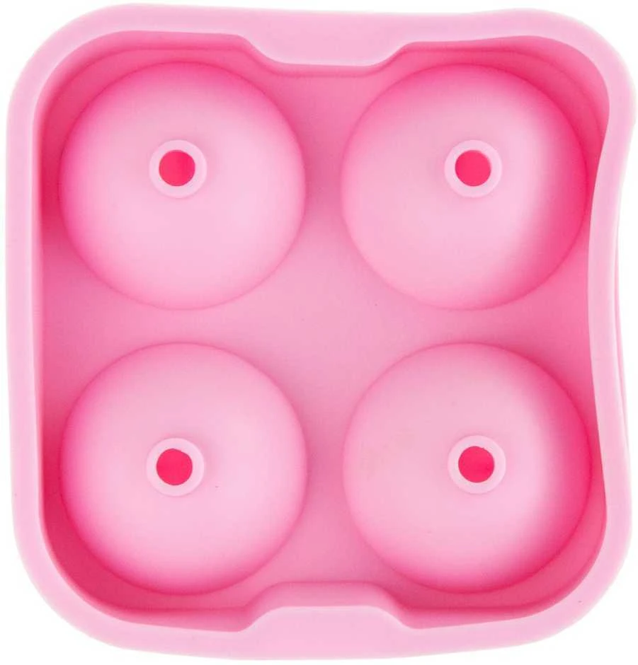 Silikoninė forma 4 ledo rutuliukams