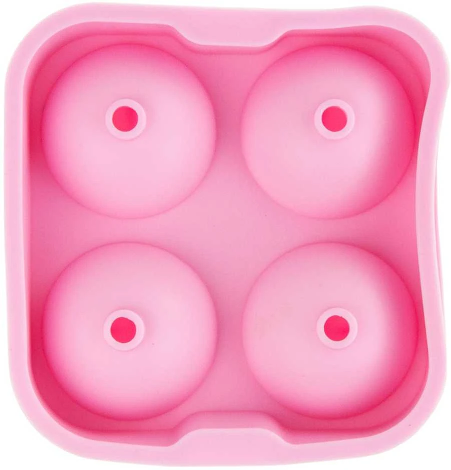 Silikoninė forma 4 ledo rutuliukams
