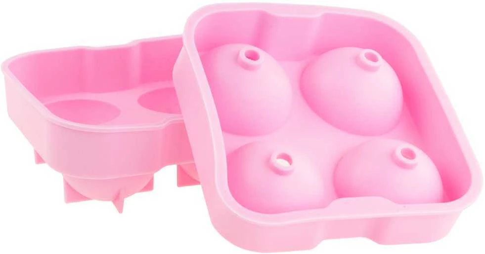 Silikoninė forma 4 ledo rutuliukams