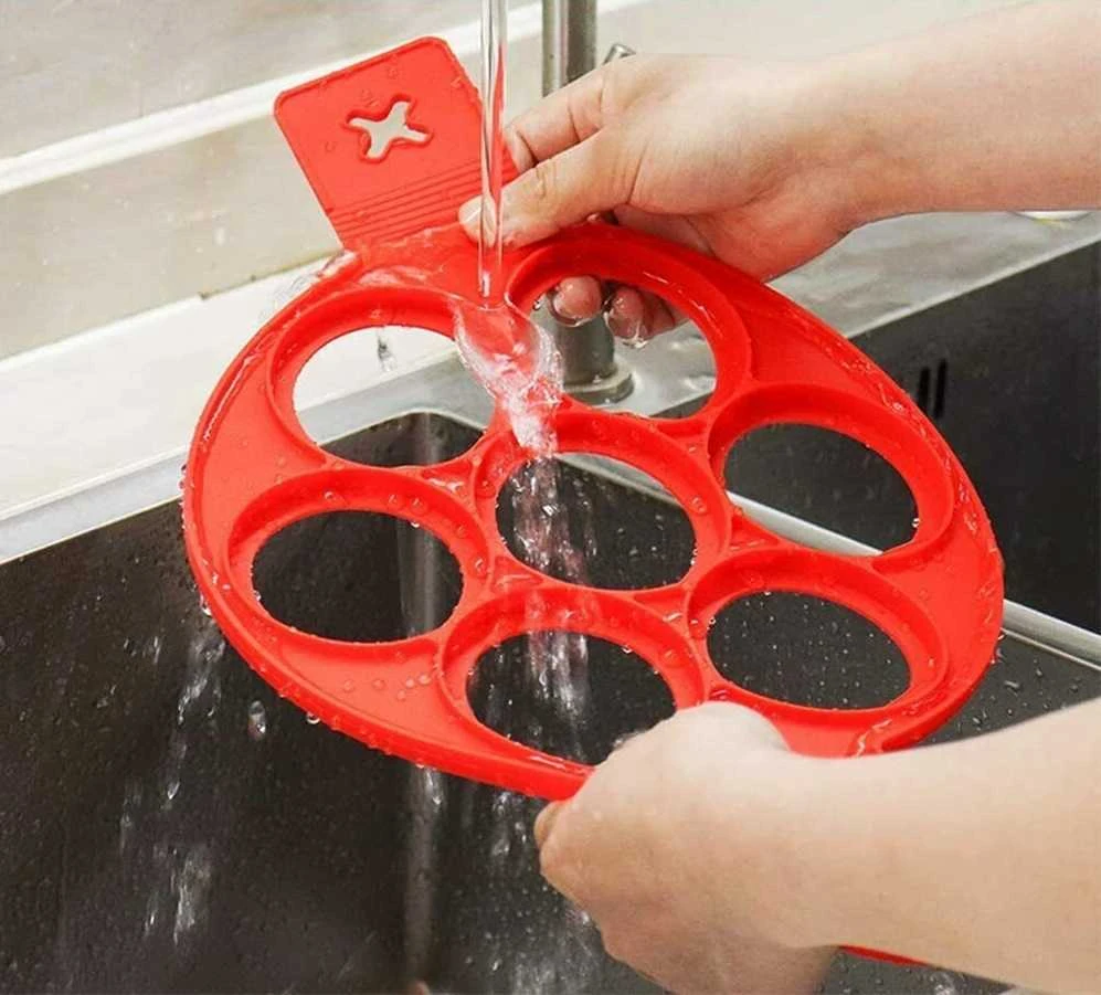 Silikoninė forma blynams ir kiaušiniams kepti, 1 vnt