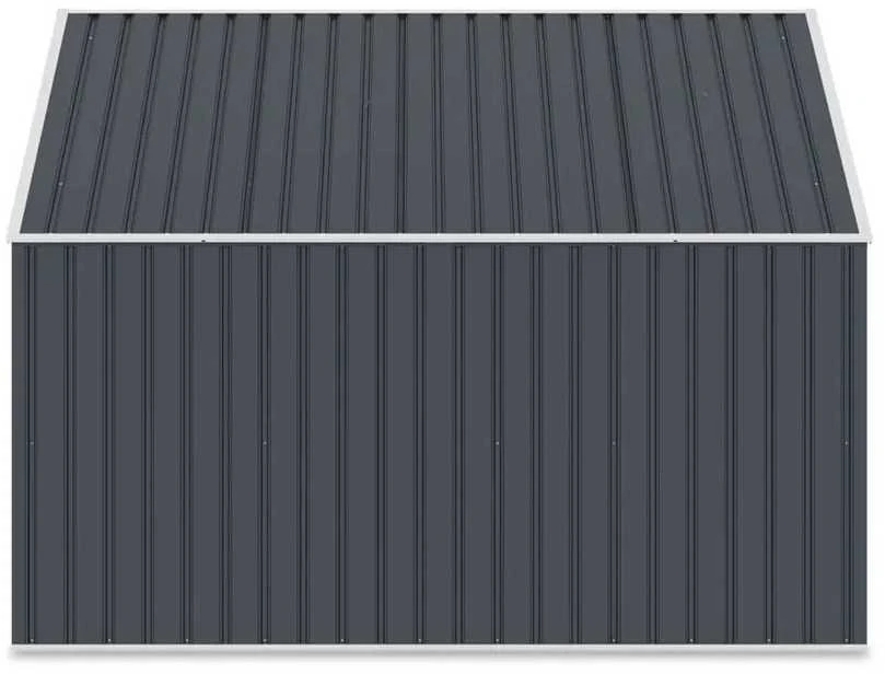 Šiukšliadėžių pastogė Davis 237x101 cm, Cold Pilkas