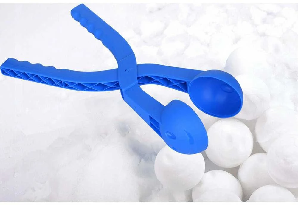 Sniego gniūžtės spaustukas Snowballee, mėlynas