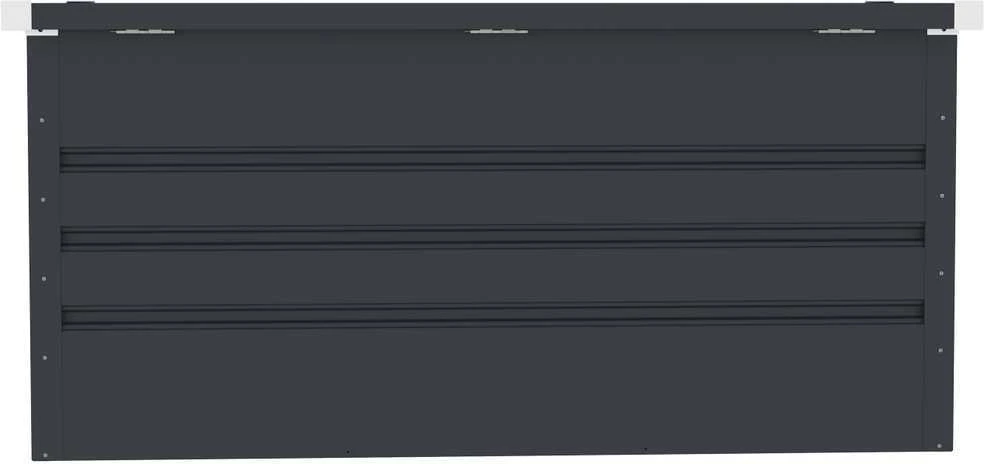 Sodo daiktadėžė Goteborg, Pilkas, 132 x 61 x 62 cm