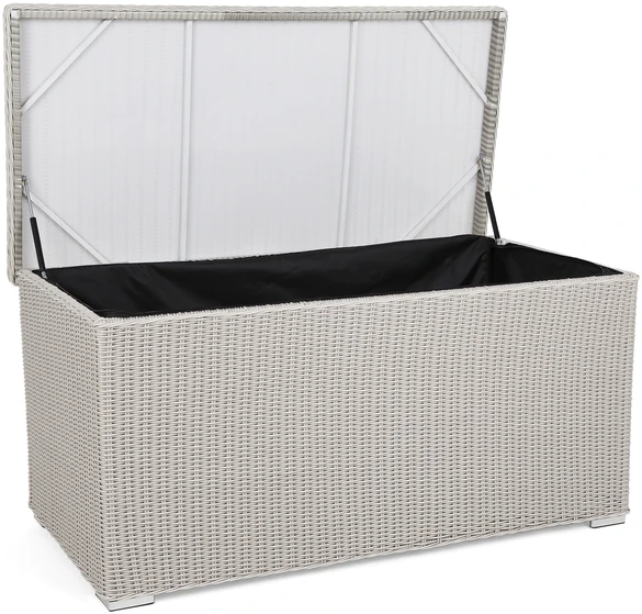 Sodo daiktadėžė Lorca Mini, 140x65x65 cm / 597 l, Baltas