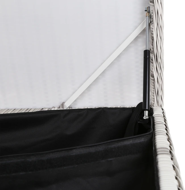 Sodo daiktadėžė Lorca Mini, 140x65x65 cm / 597 l, Light Pilkas