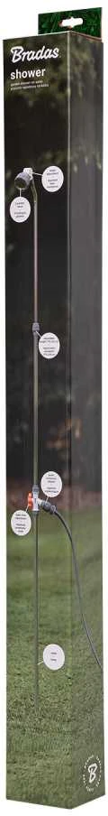 Sodo dušas Bradas, 175-230 cm, įsmeigiamas