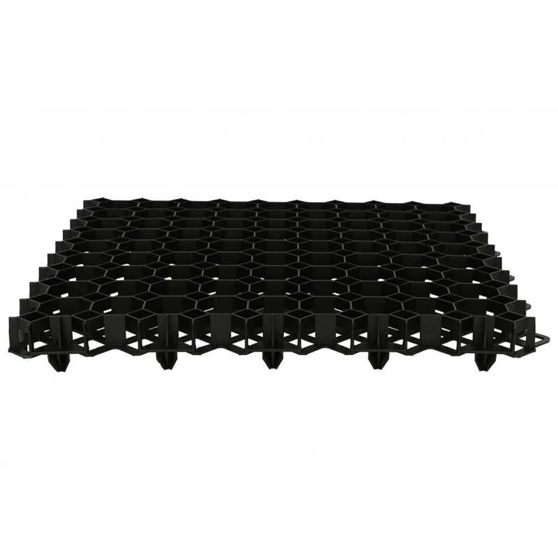 Sodo grotelės Bradas MULTI GRID, 40mm / 600x600mm, juodos