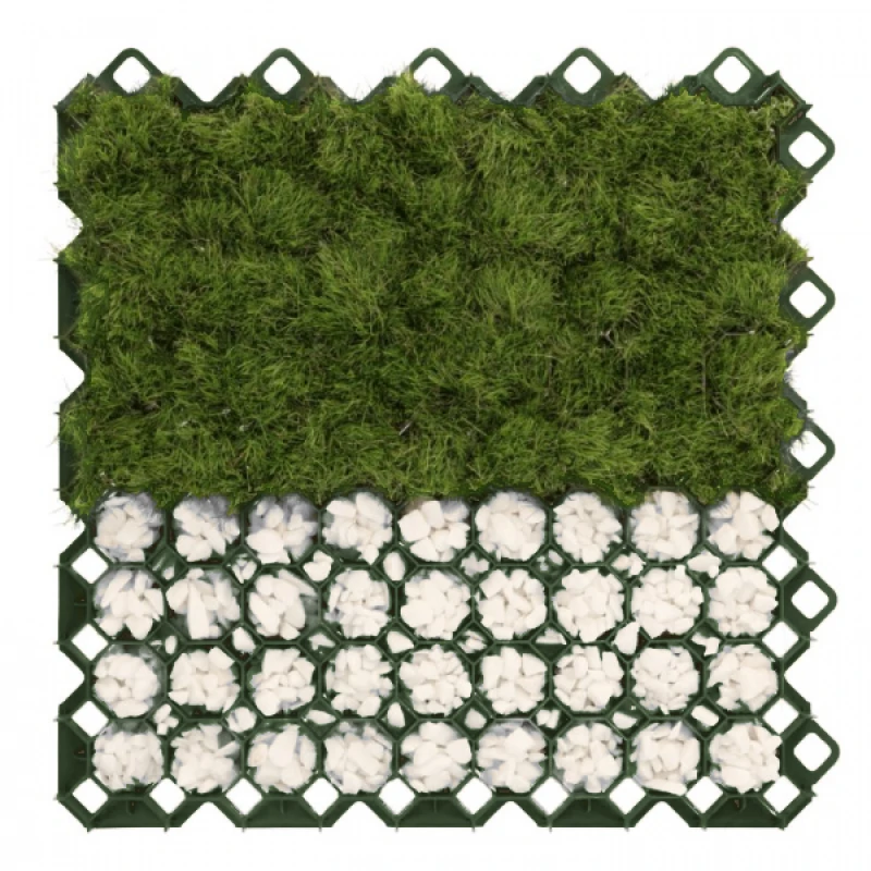 Sodo grotelės Bradas MULTI GRID, 40mm / 600x600mm, žalios