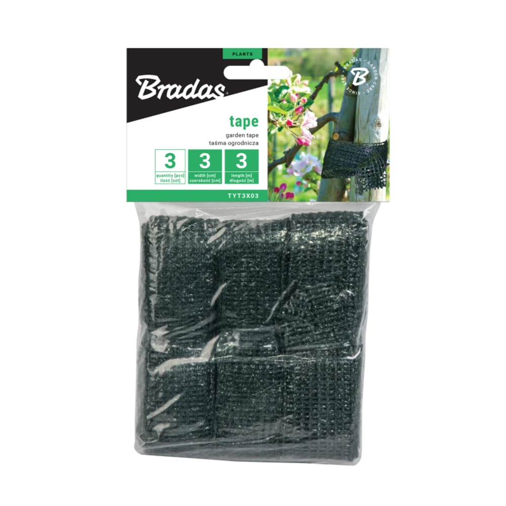Sodo juostos Bradas, 3 cm x 3 m (3 vnt.)