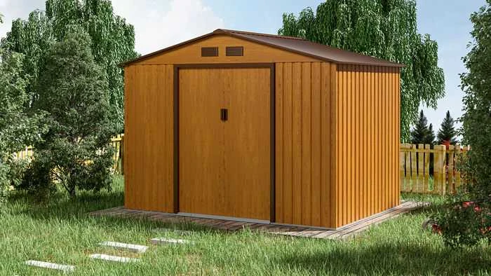 Sodo namukas HUDSON 9x6, Oak Brown