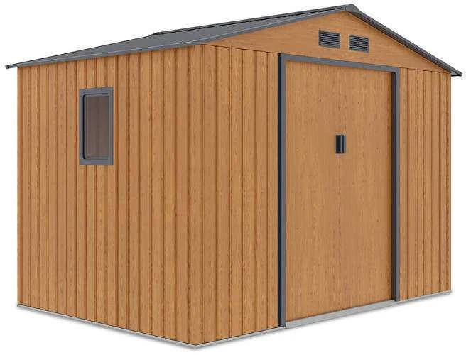 Sodo namukas HUDSON 9x6, Oak Pilkas