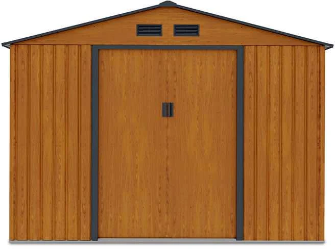 Sodo namukas HUDSON 9x6, Oak Pilkas