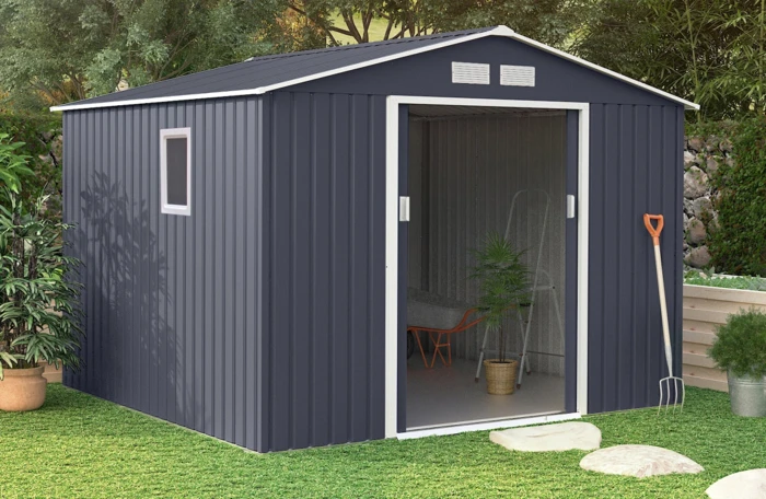 Sodo namukas HUDSON 9x8, Cold Pilkas