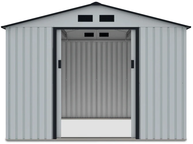 Sodo namukas HUDSON 9x8, Light Pilkas