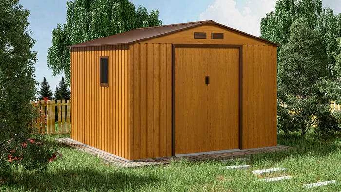 Sodo namukas HUDSON 9x8, Oak Brown