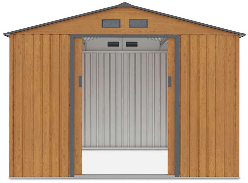 Sodo namukas HUDSON 9x8, Oak Pilkas