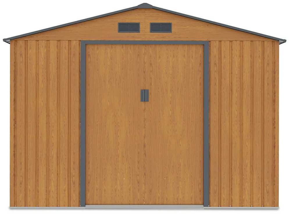 Sodo namukas HUDSON 9x8, Oak Pilkas