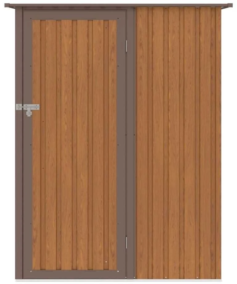 Sodo namukas KENT, 143x89 cm, Oak/Brown